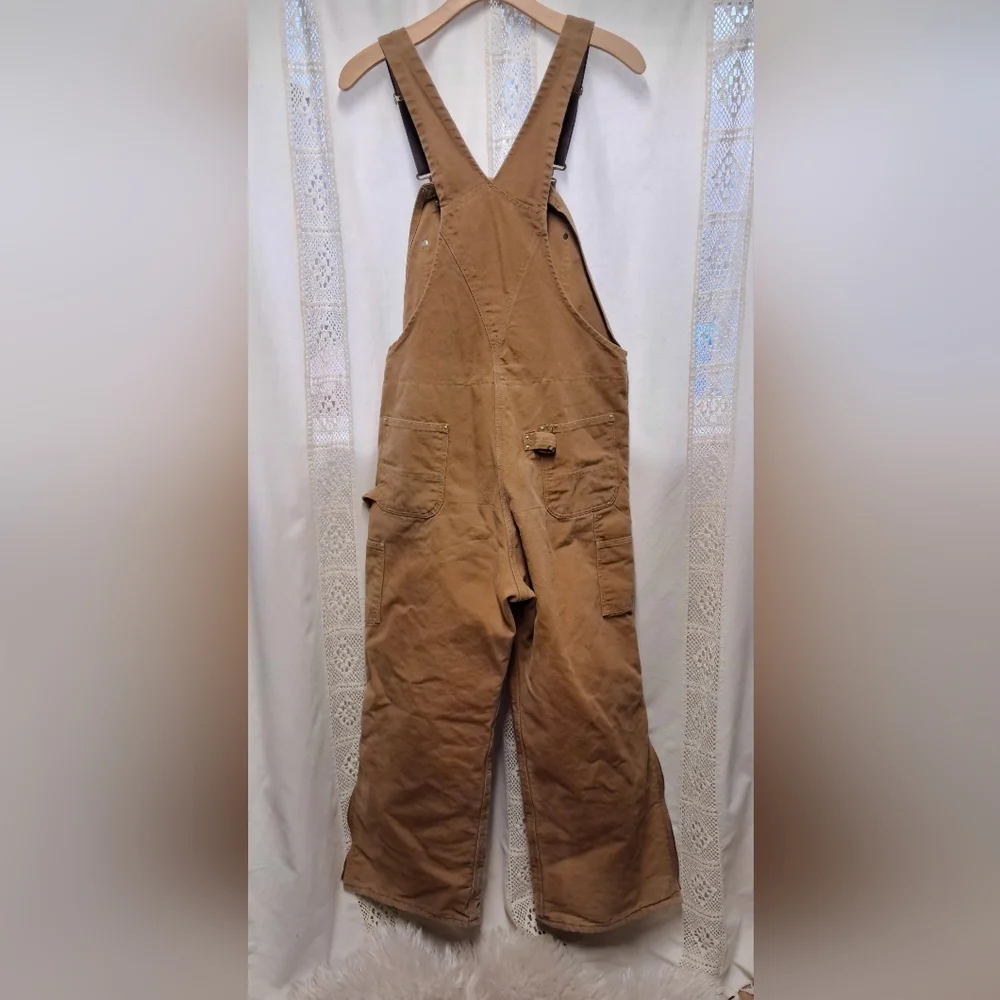 Carhartt Tan Work Coveralls - Picture 5 of 9